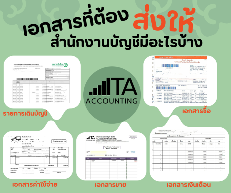 เอกสารอะไรบ้าง!? ที่ต้องเตรียมส่งให้กับสำนักงานบัญชี